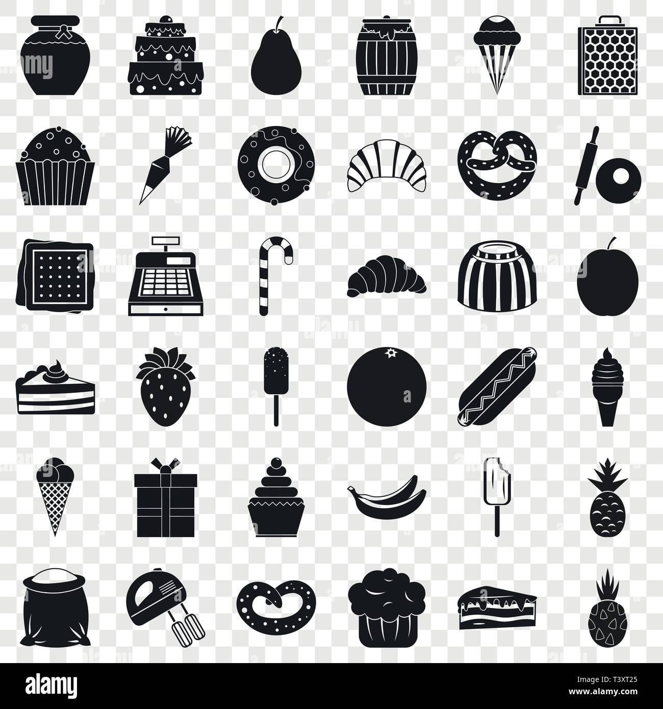 Pear syrup Stock Vector Images - Alamy