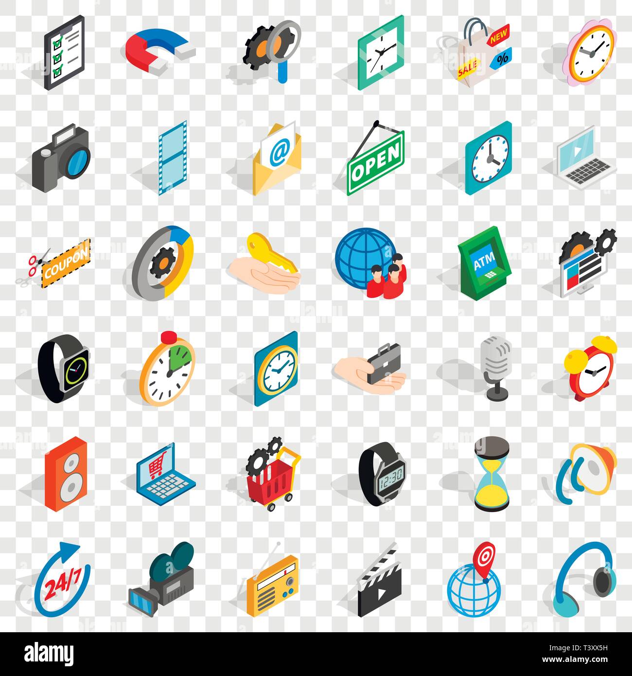 Music gear isometric hi-res stock photography and images - Alamy