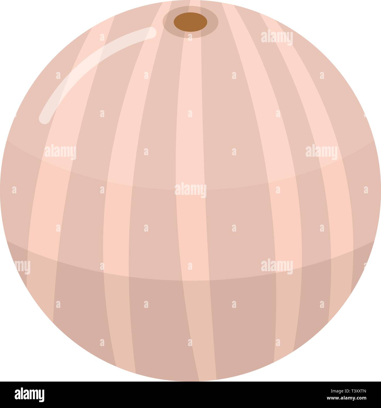 Clean lychees icon, isometric style Stock Vector