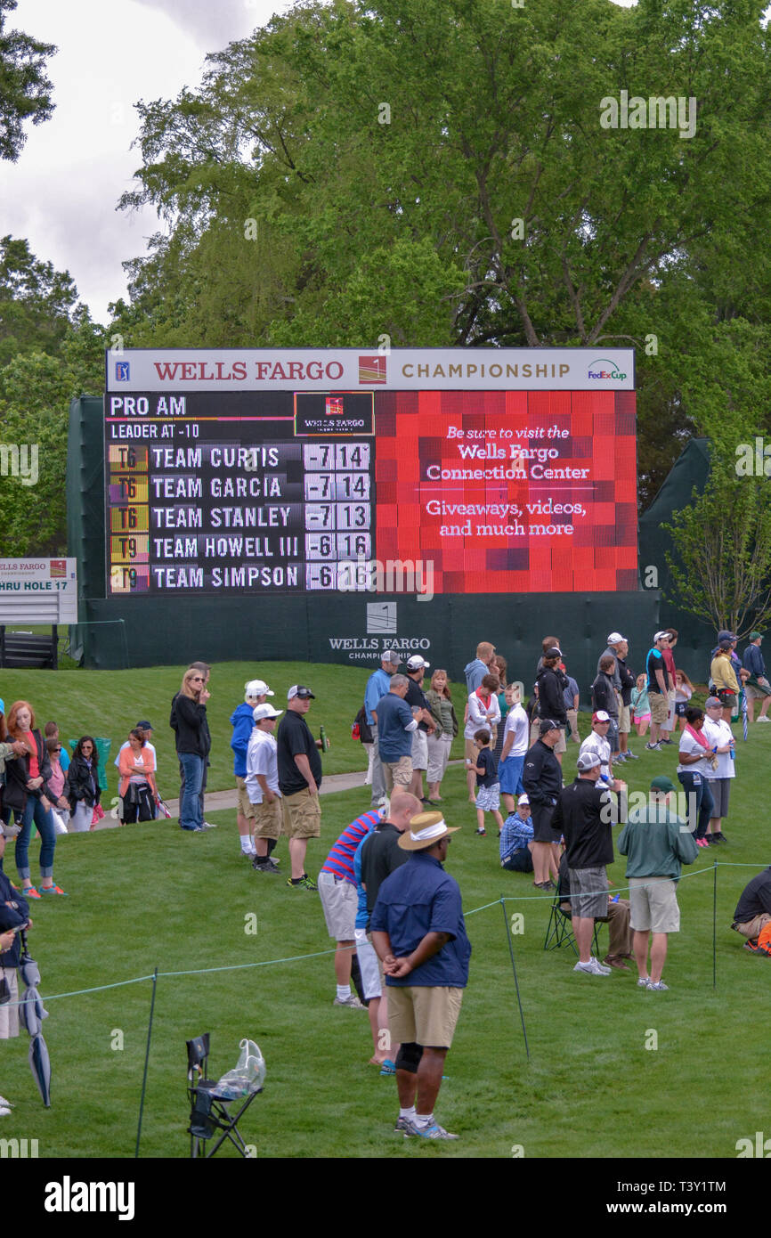 The Wells Fargo Golf Championship held at Quail Hollow Golf Club in