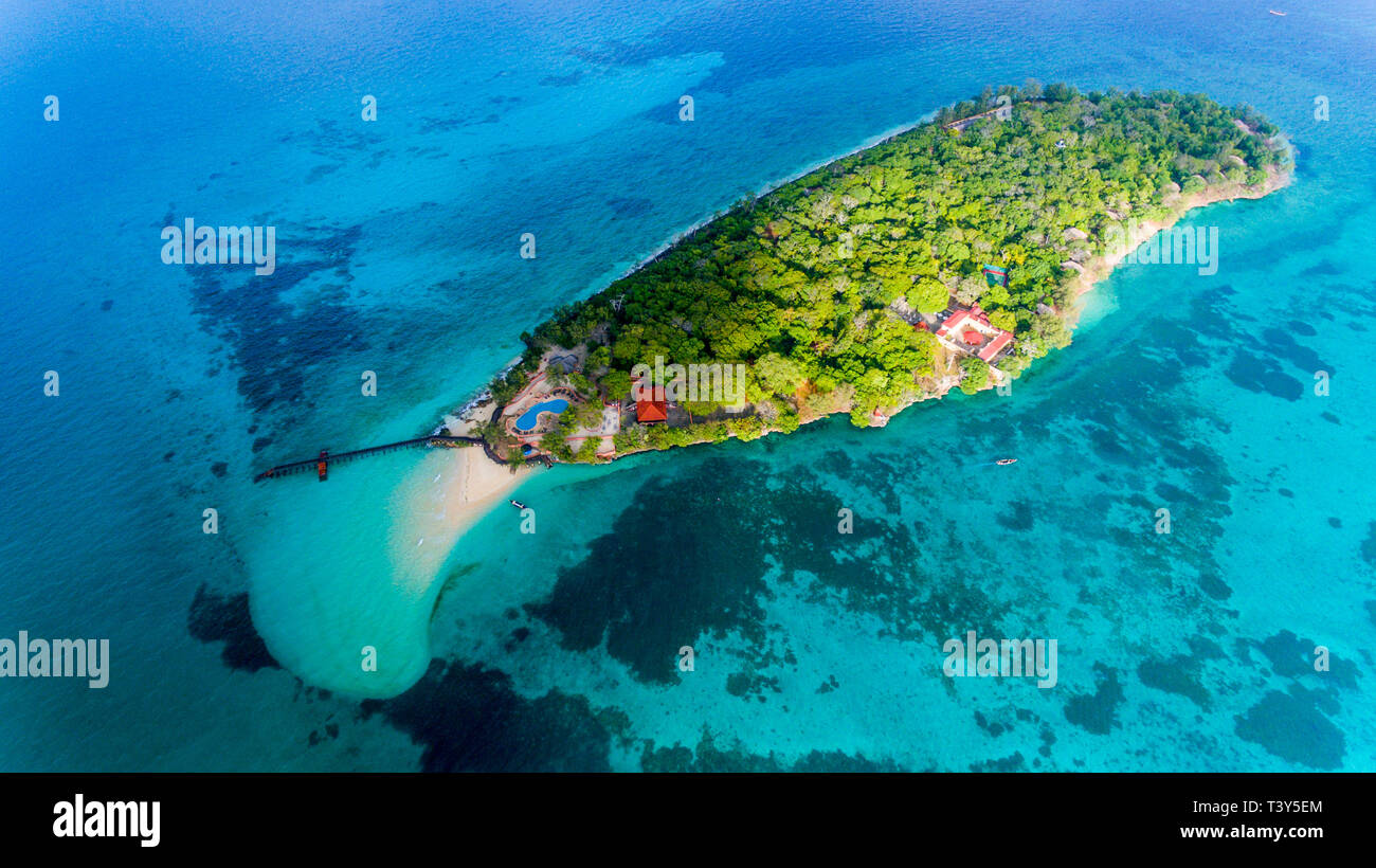 Prison Island - Zanzibar Stock Photo