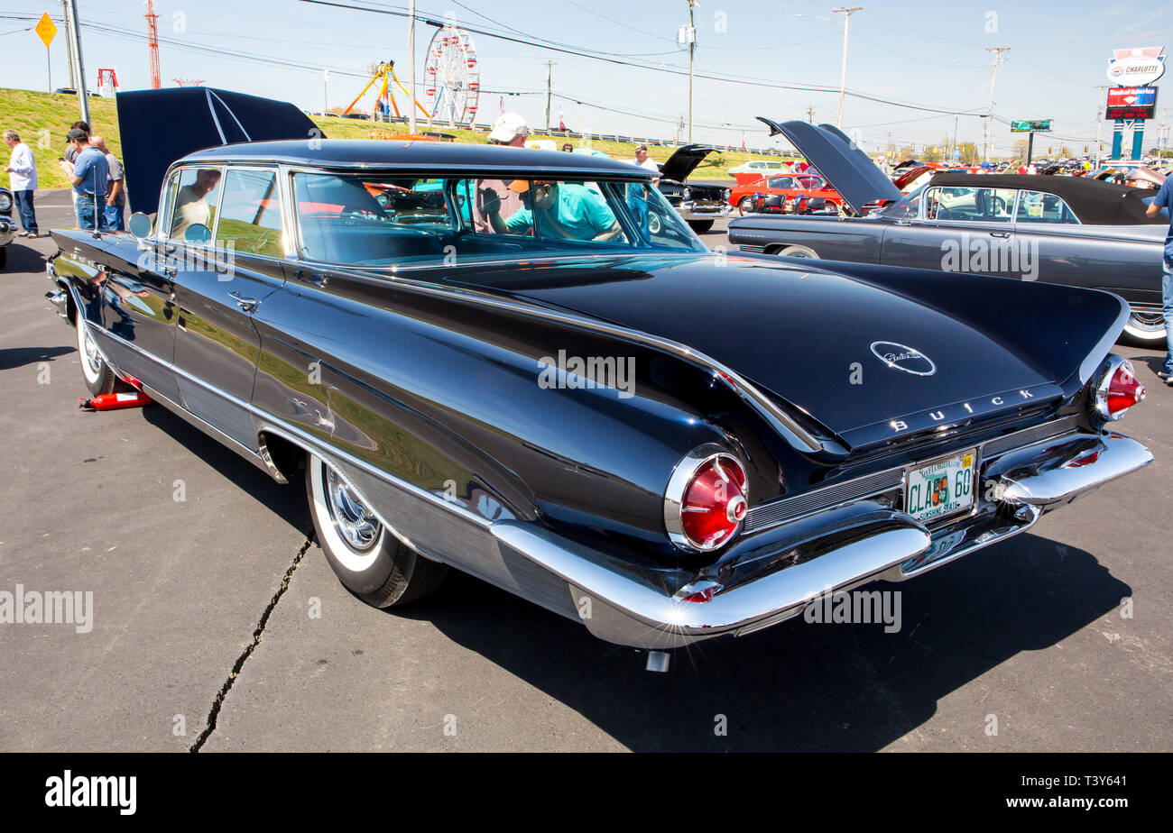 CONCORD, NC (USA) April 6, 2019 A 1960 Buick Electra 225 automobile