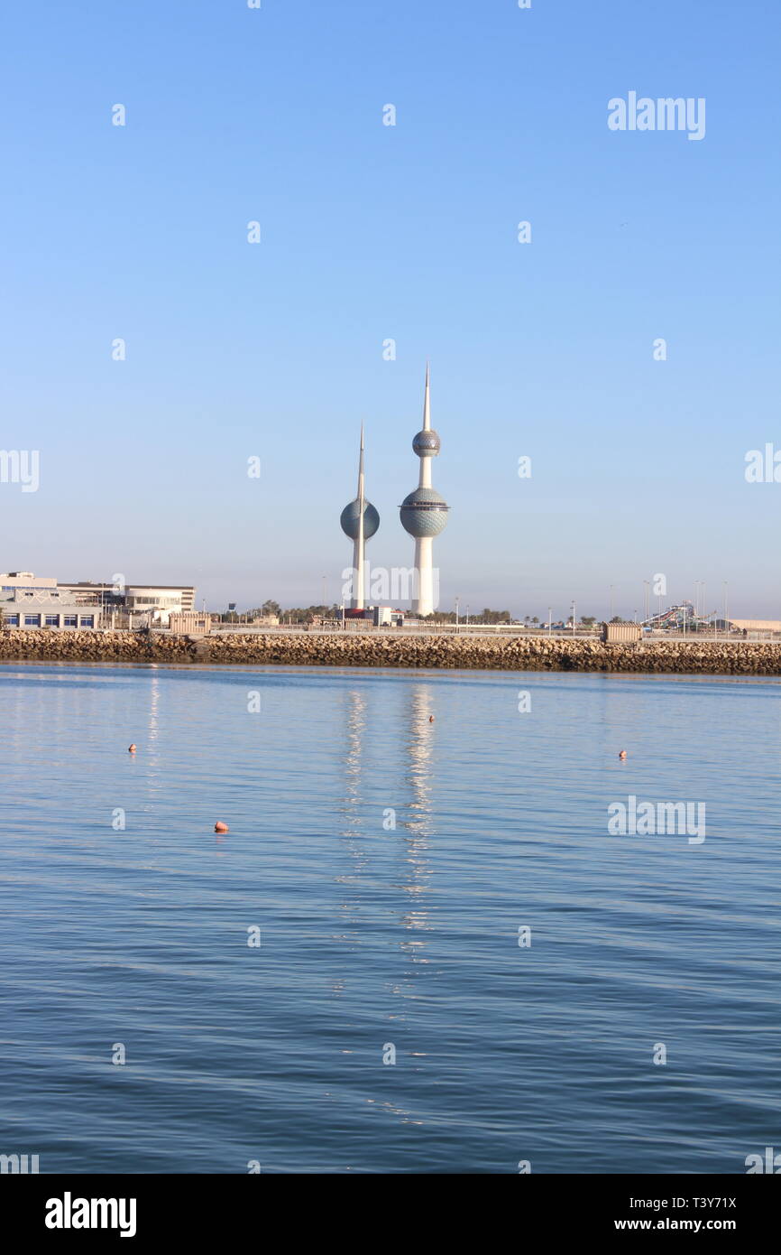 kuwait beauty night day Photo - Alamy