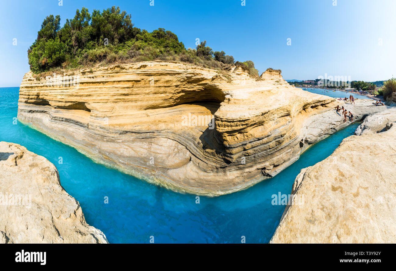 Canal D amour Sidari Region Corfu Island Greece Stock Photo Alamy canal-d-amour-sidari-region-corfu-island-greece-stock-photo-alamy