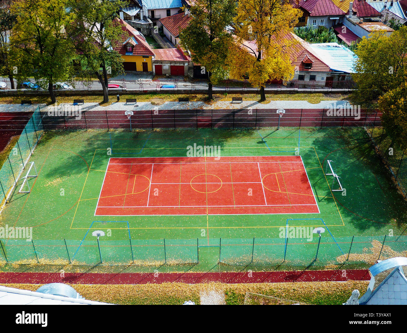 Handball Court High Resolution Stock Photography and Images Alamy