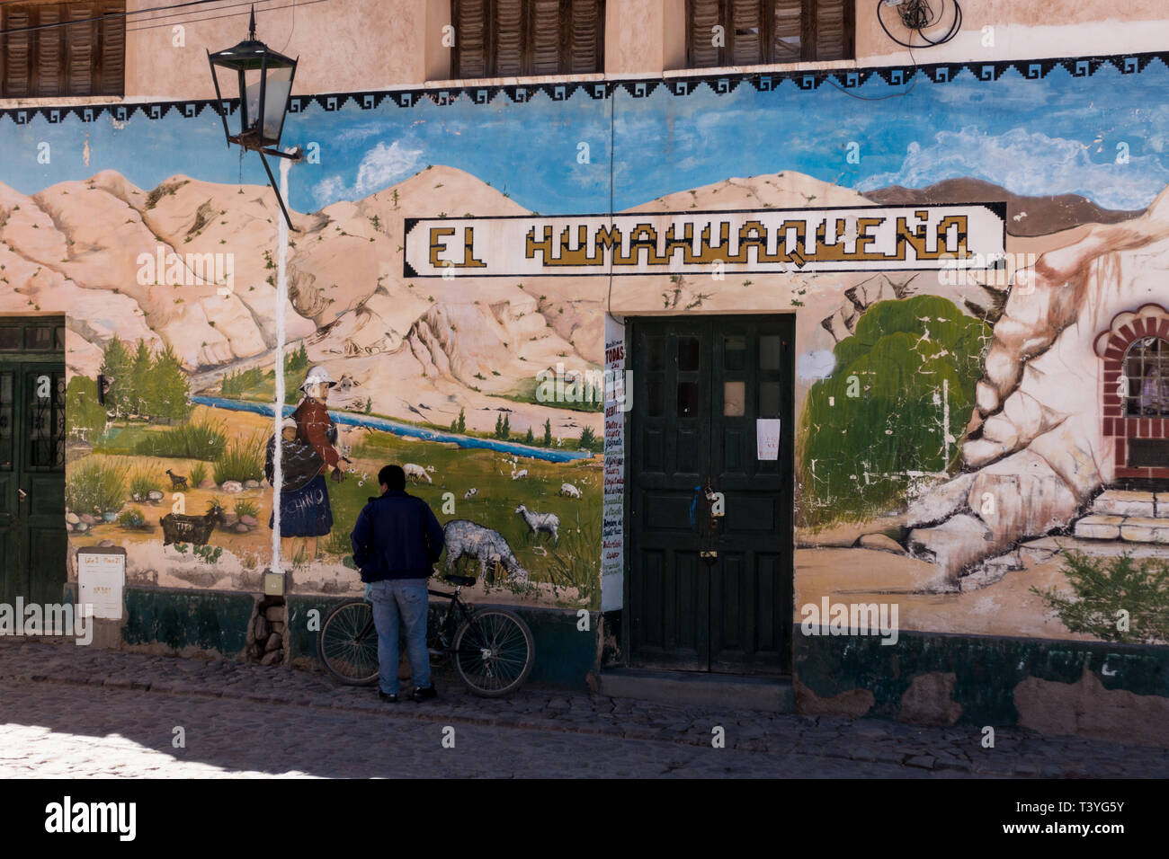 Fine street art in the north of argentina, gaucho style, South america. Stock Photo