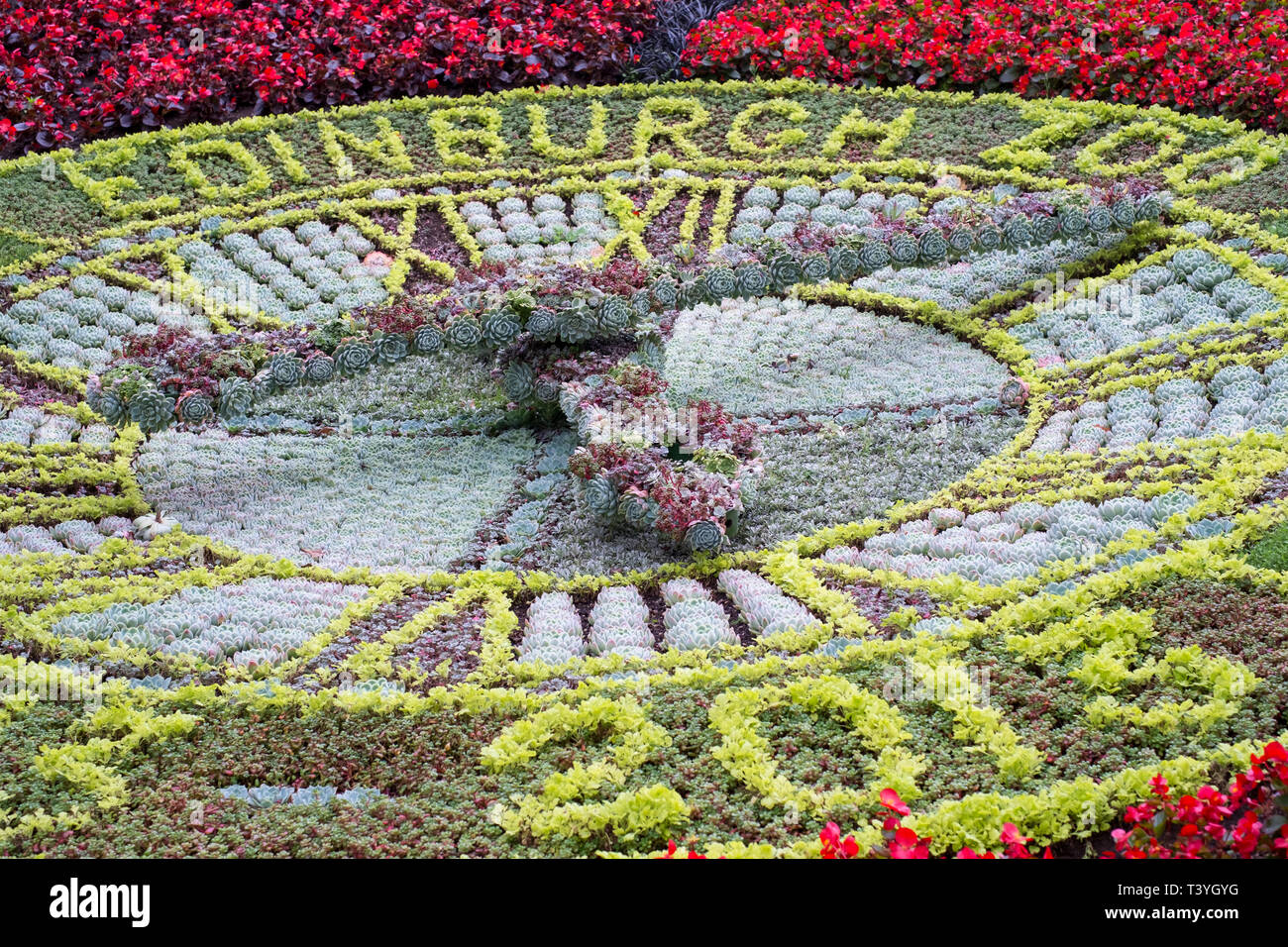 Floral clock edinburgh hires stock photography and images Alamy