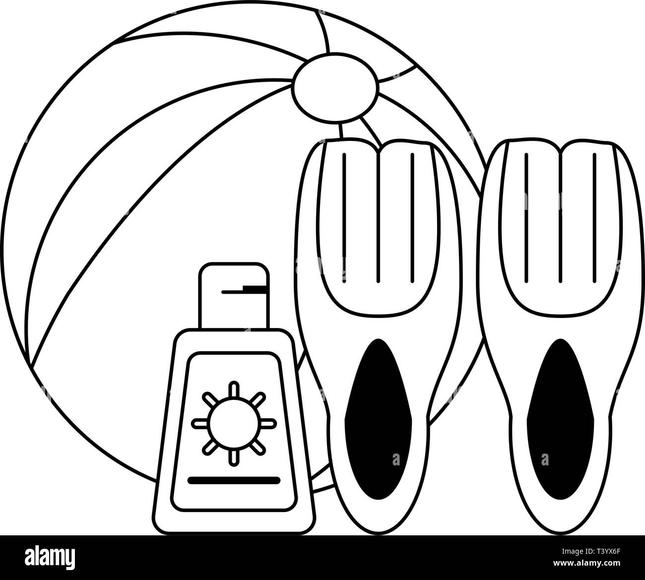 Vacations and travel black and white Stock Vector Image & Art - Alamy