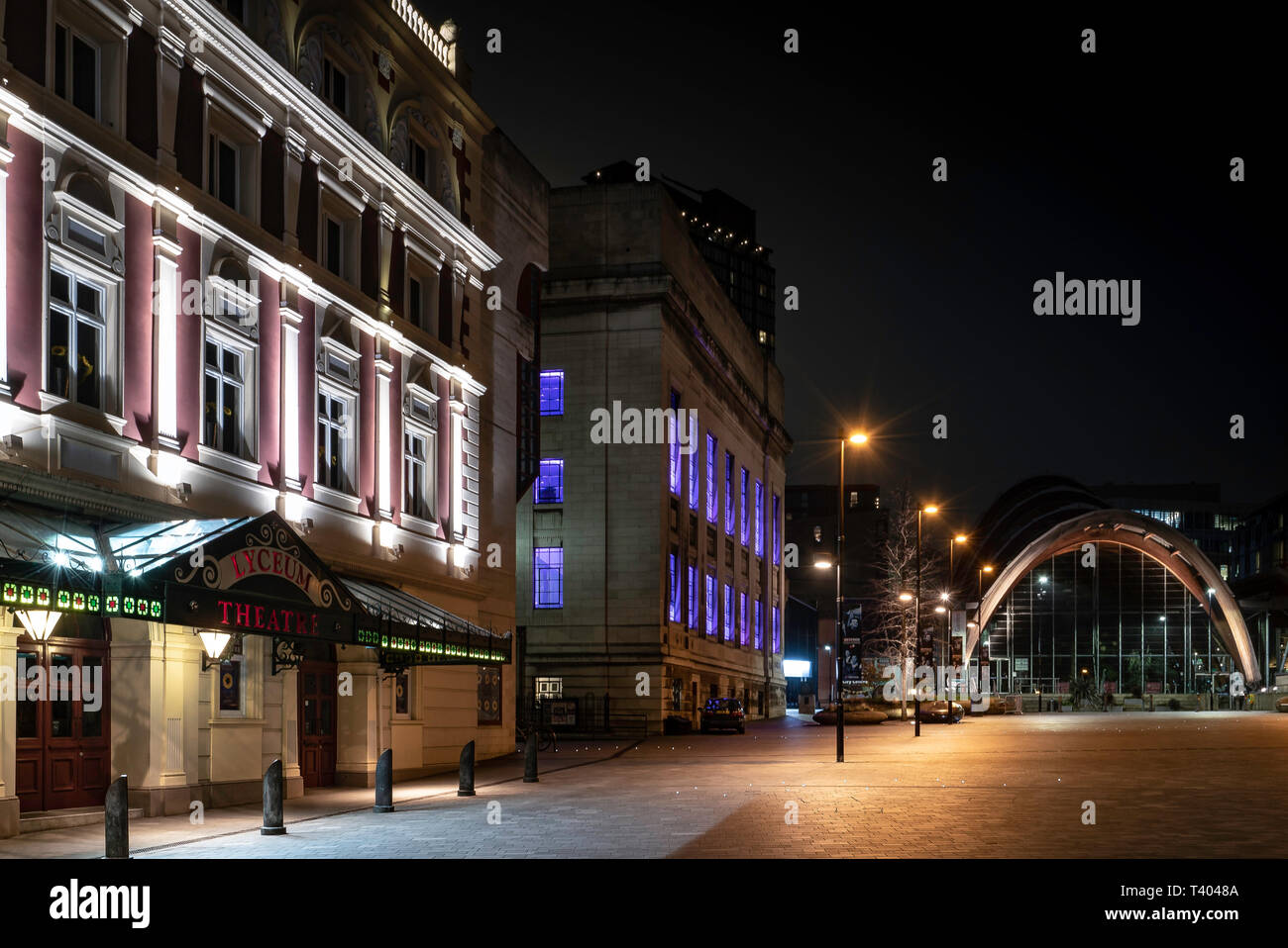 Sheffield Theatres Stock Photo