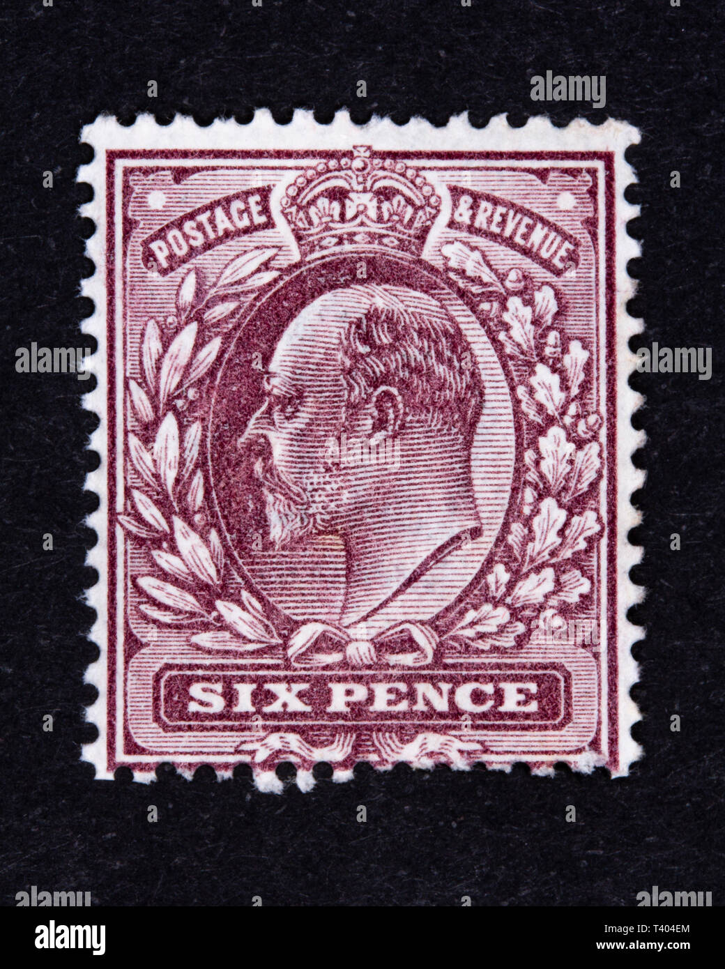 King Edward VII postage stamp Stock Photo Alamy