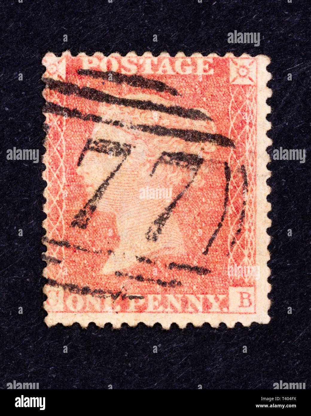 Victorian british postage postal stamp hi-res stock photography and ...