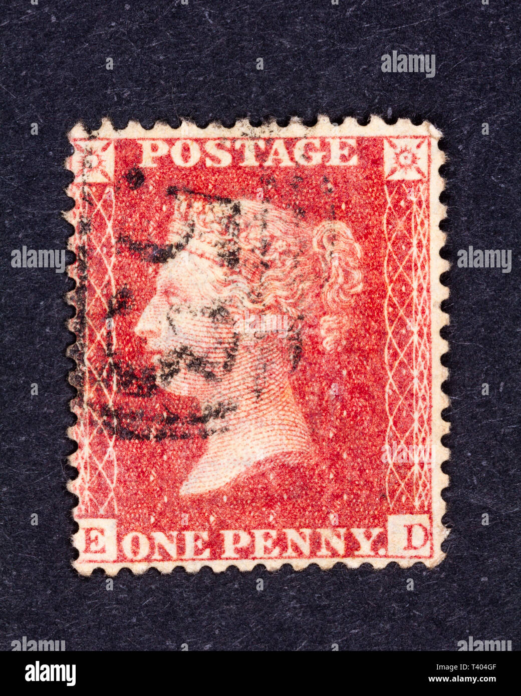 Victorian british postage postal stamp hires stock photography and