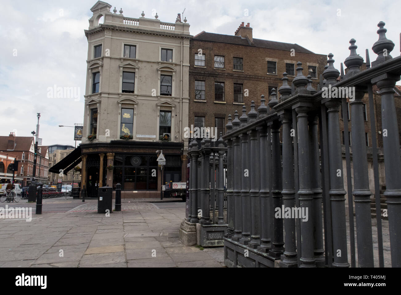 The ten bells fournier street london uk stock photo alamy