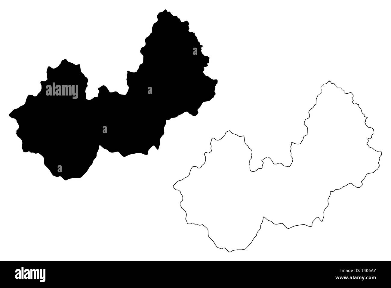 Nuristan Province Islamic Republic Of Afghanistan Provinces Of Afghanistan Map Vector Illustration Scribble Sketch Nurestan Or Nooristan Map Stock Vector Image Art Alamy