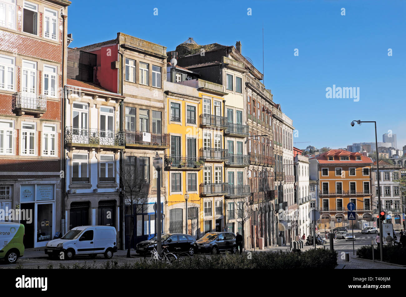 Porto houses homes property buildings architecture facade front of row