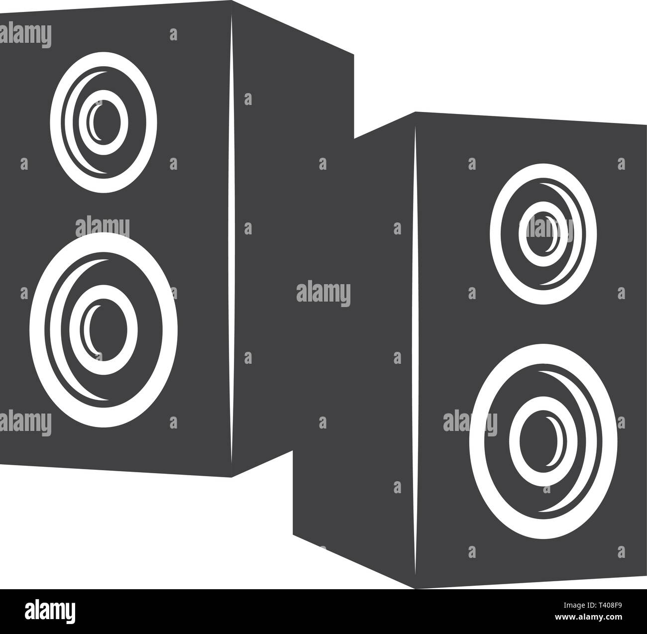 speaker sound music Stock Vector Image & Art - Alamy
