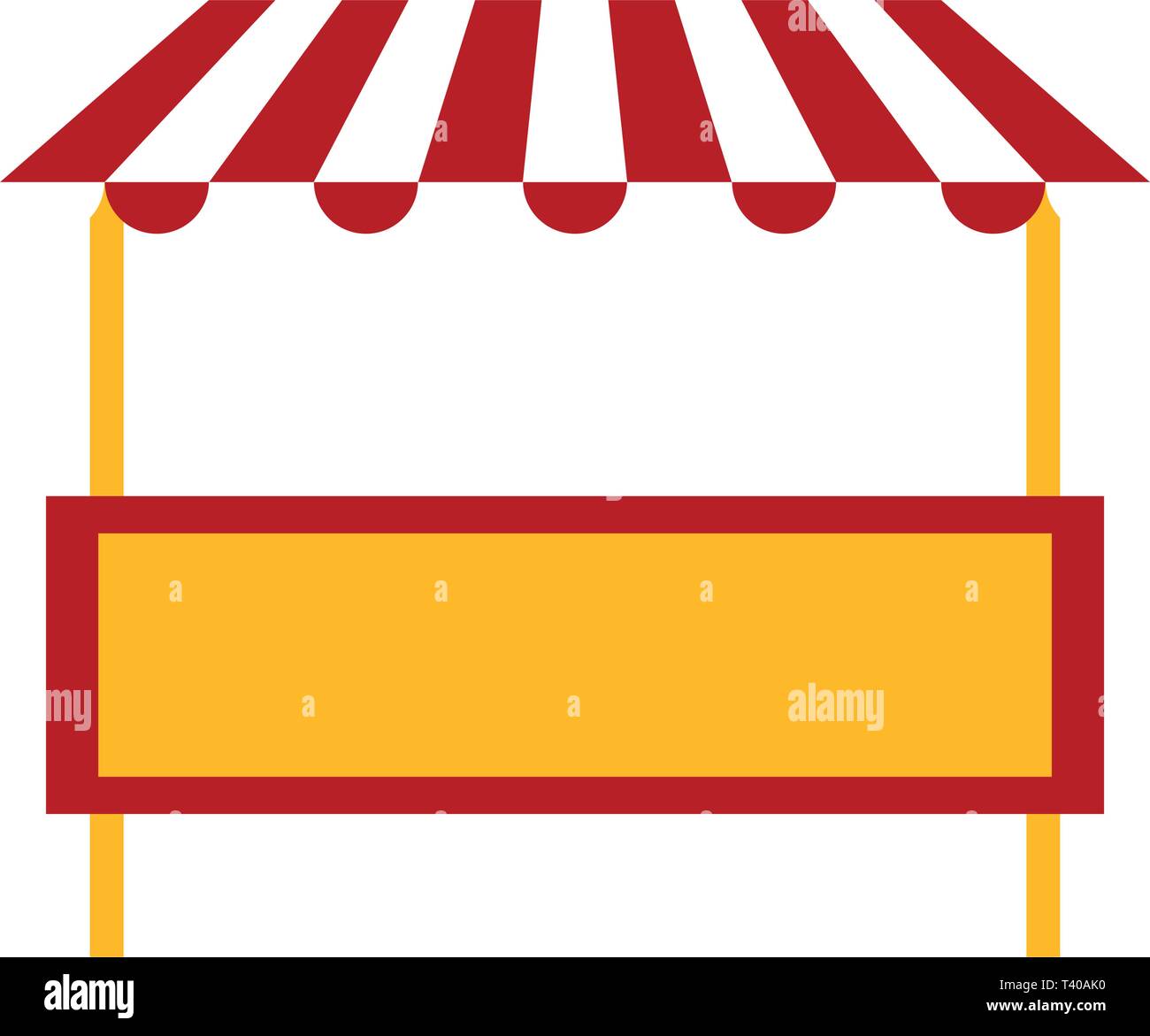 booth carnival icon Stock Vector Image & Art - Alamy