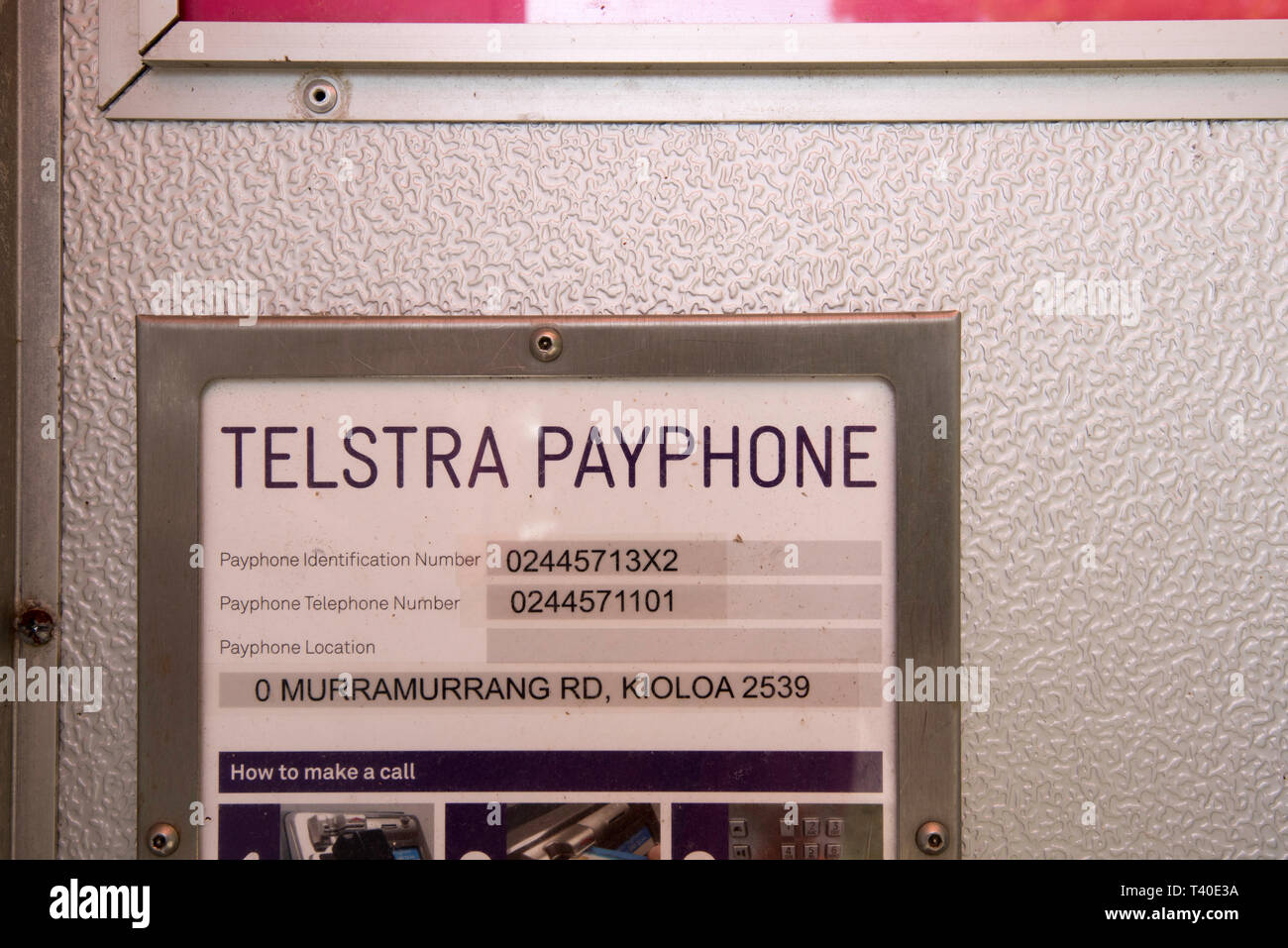 Telstra phone booth hi-res stock photography and images - Alamy