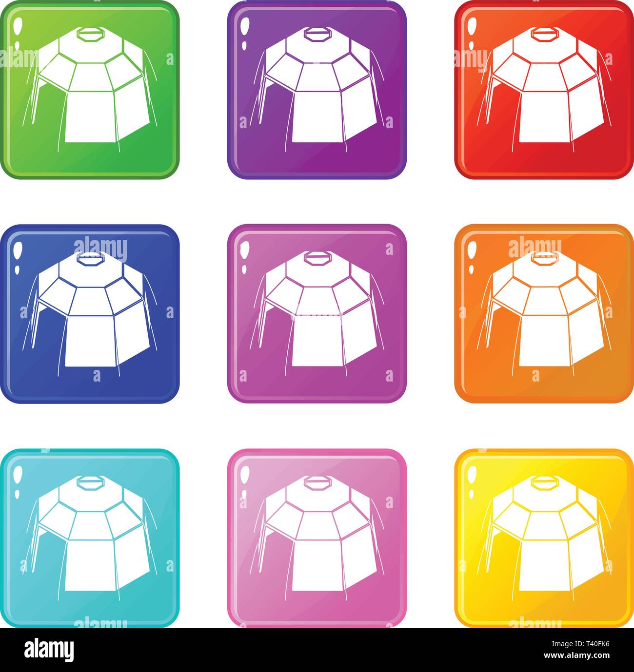 Hexagonal gazebo Stock Vector Images - Alamy