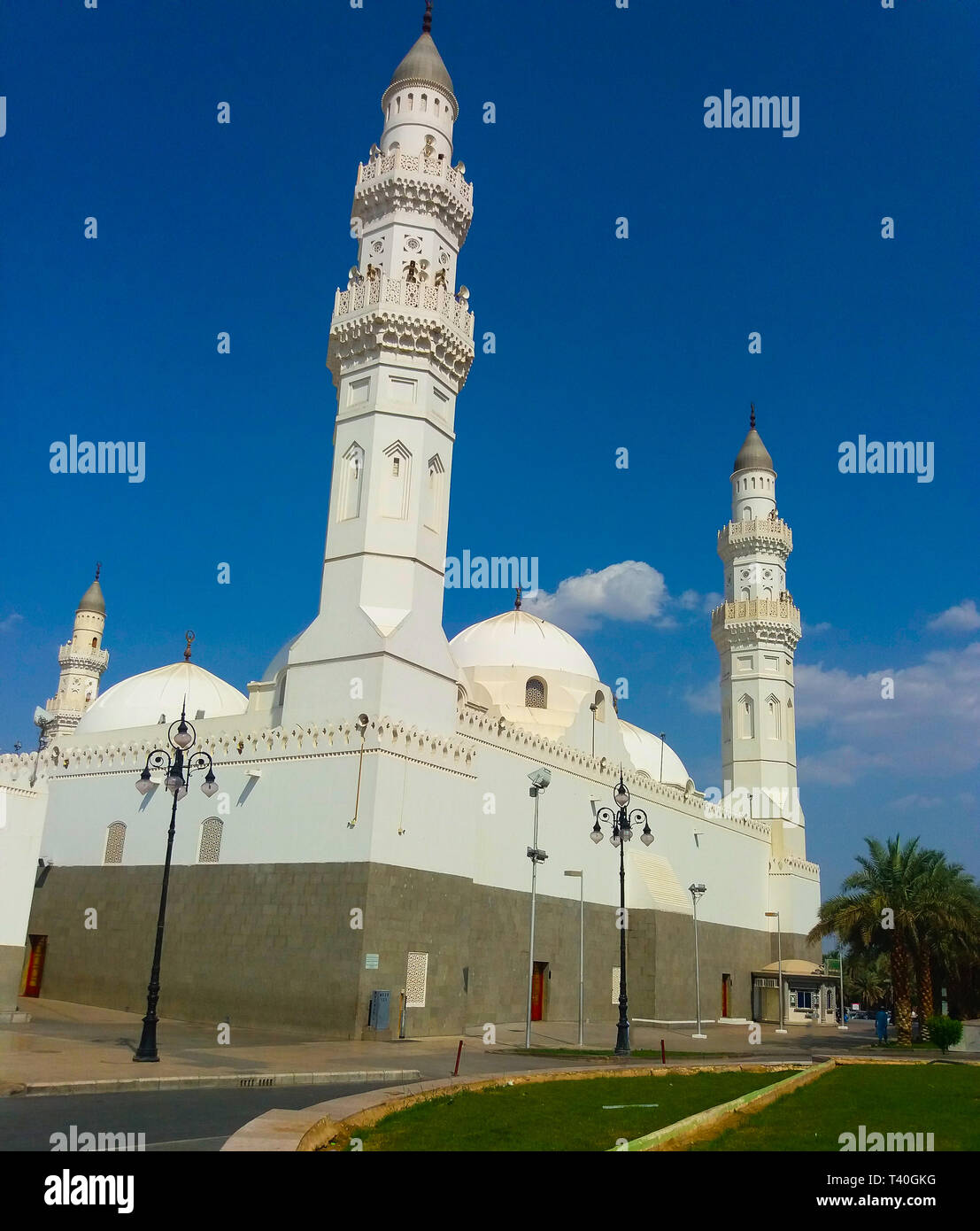 Madinah, Saudi Arabia march 2019, Qiblatain Mosque, one of the most