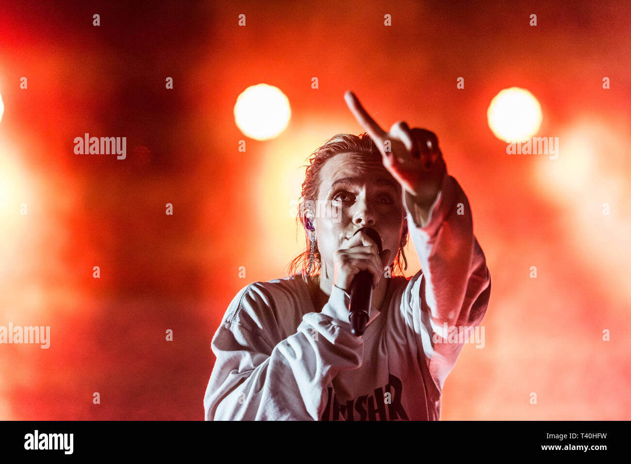 Denmark, Copenhagen December 1, 2018. The Danish singer, songwriter