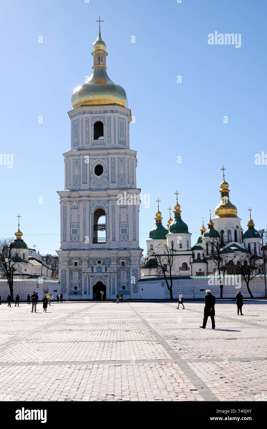 Saint Sophia's Cathedral, Kiev Stock Photo