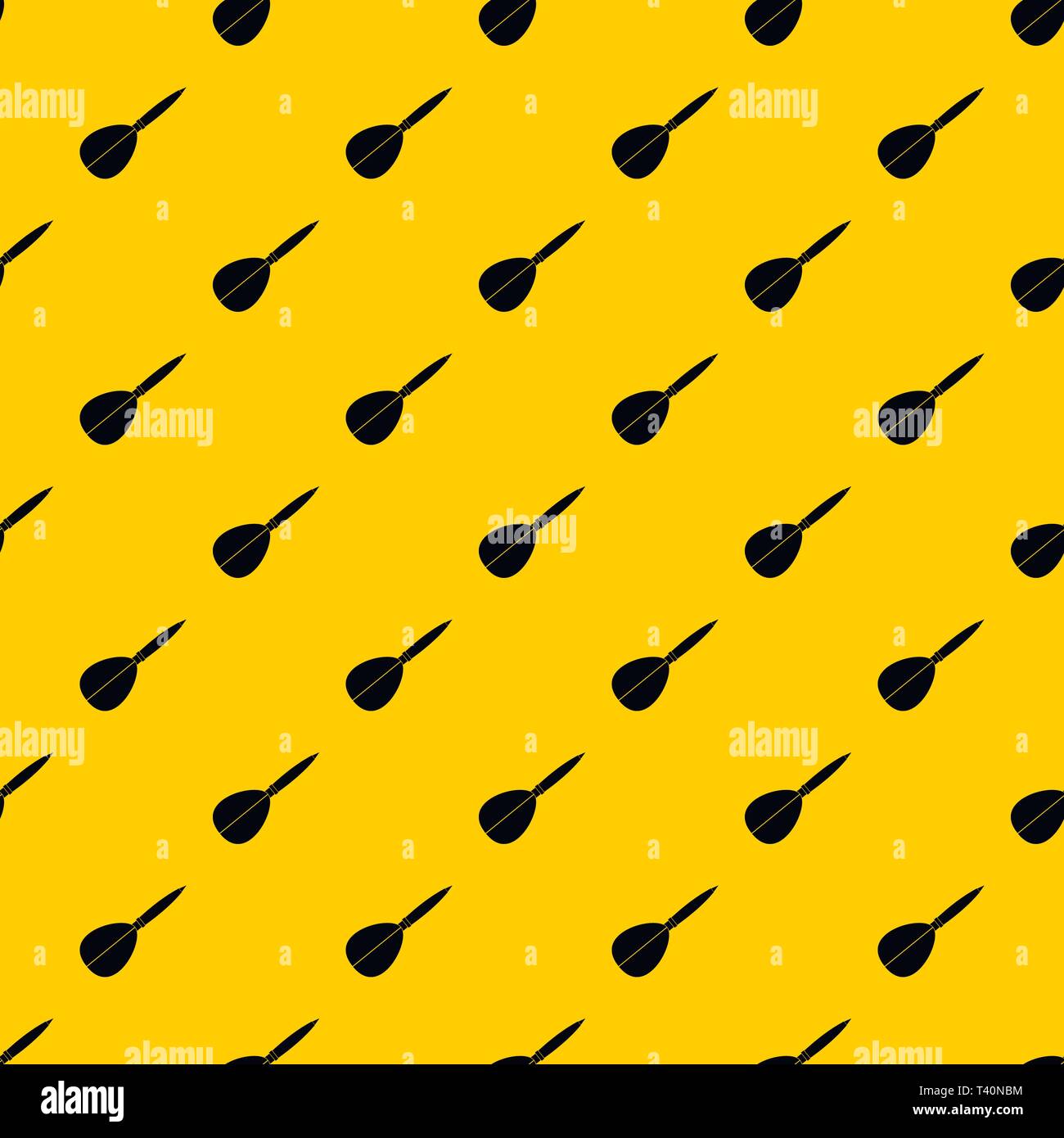 Arrow to play dart pattern vector Stock Vector