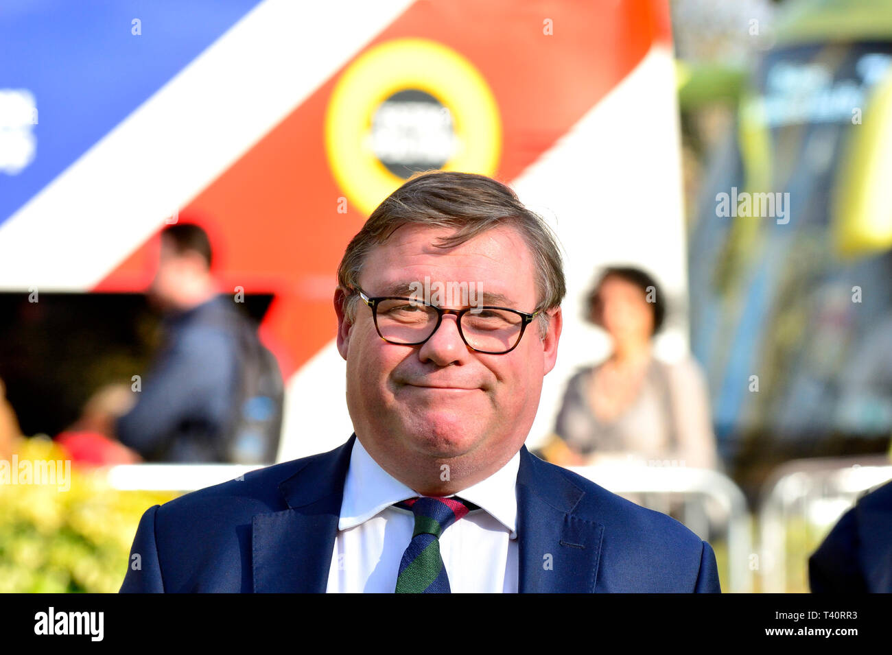 Mark Francois MP (Con: Rayleigh and Wickford) on College Green ...