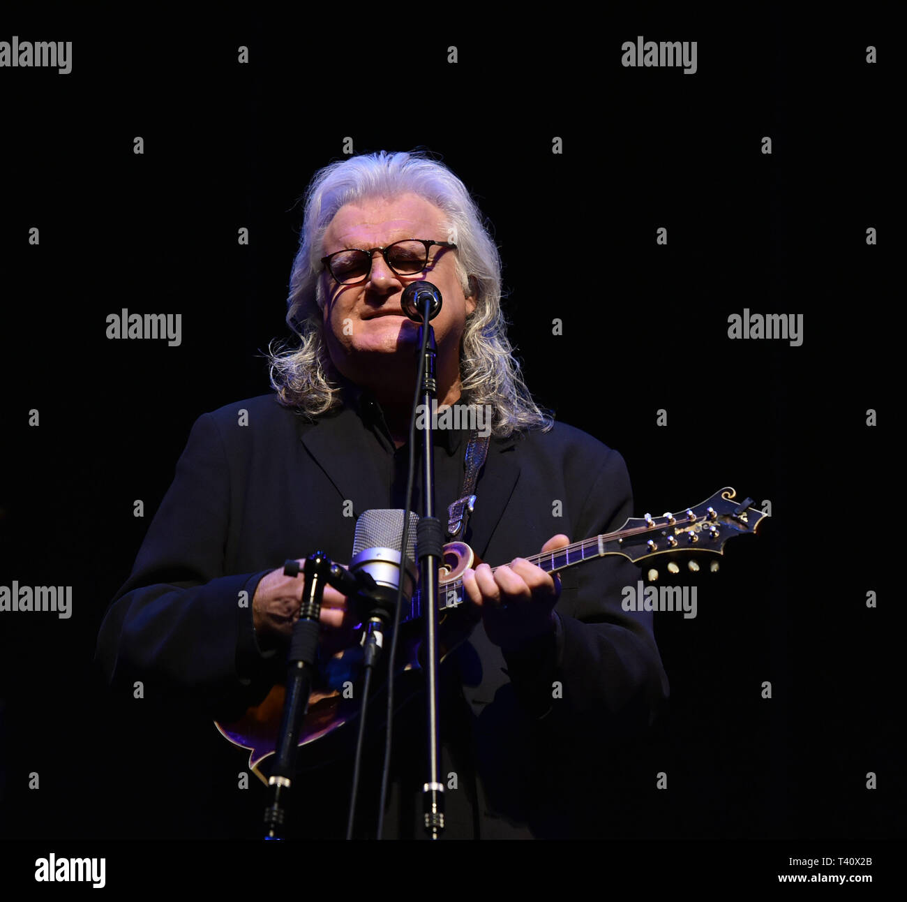 April 11, 2019 - Multi Grammy winner RICKY SKAGGS  bluegrass legend entertains the crowd  at the Sandler Center  in VIRGINIA BEACH, VIRGINIA  11 APRIL 2019.Photo..Â©Jeff Moore (Credit Image: © Jeff Moore/ZUMA Wire) Stock Photo