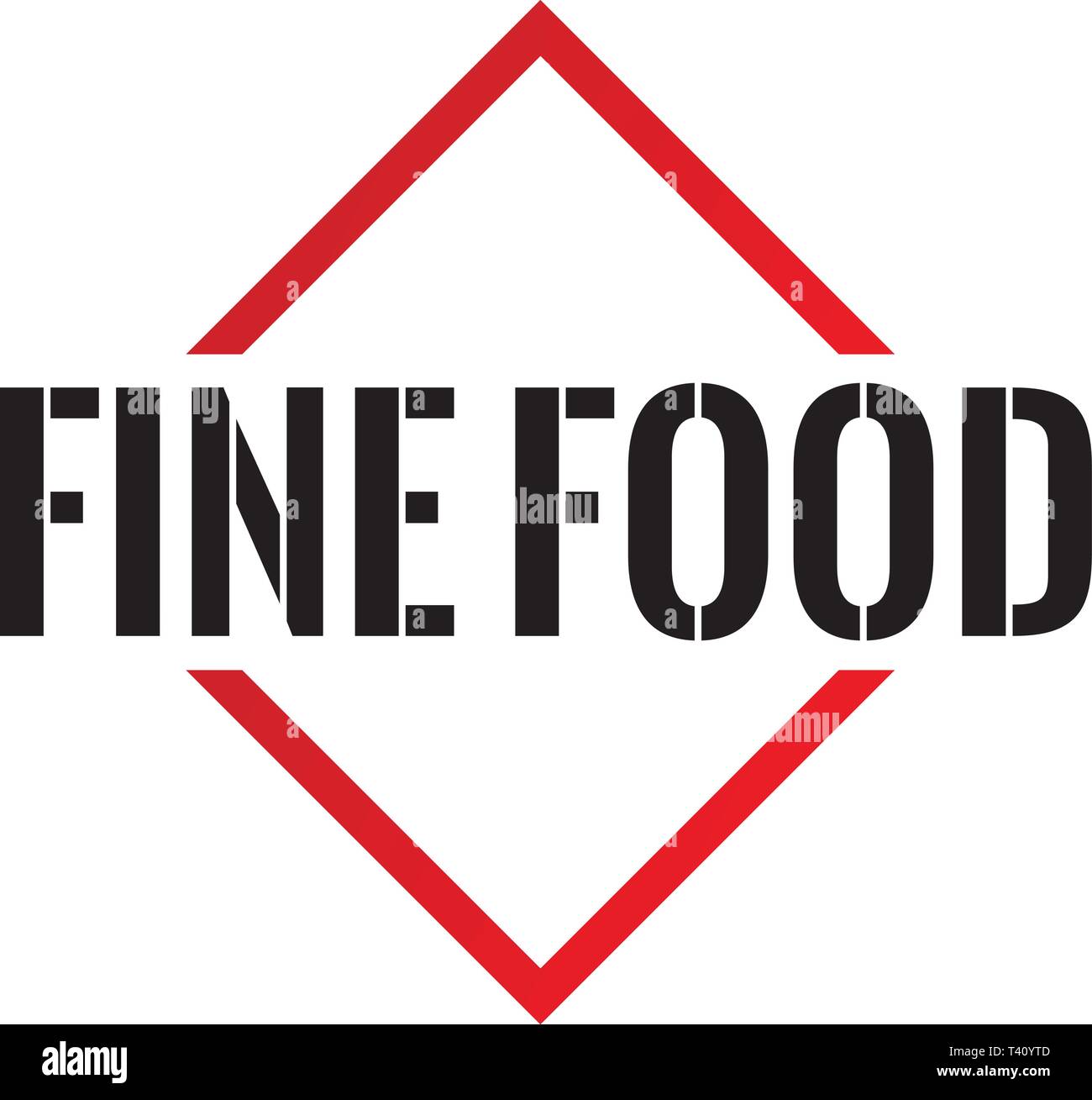 fine food Triangle or pyramid line art vector icon Stock Vector