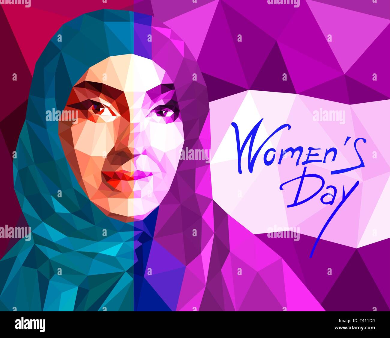Arab Woman Vector Woman wearing dress scarf Stock Vector Images - Alamy