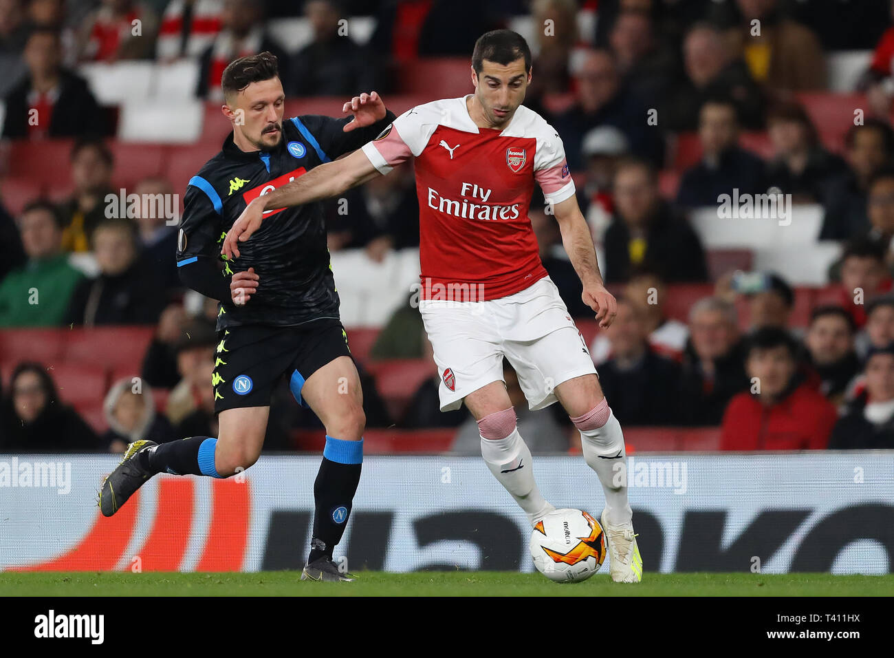 Arsenal's Henrikh Mkhitaryan Stock Photo - Alamy