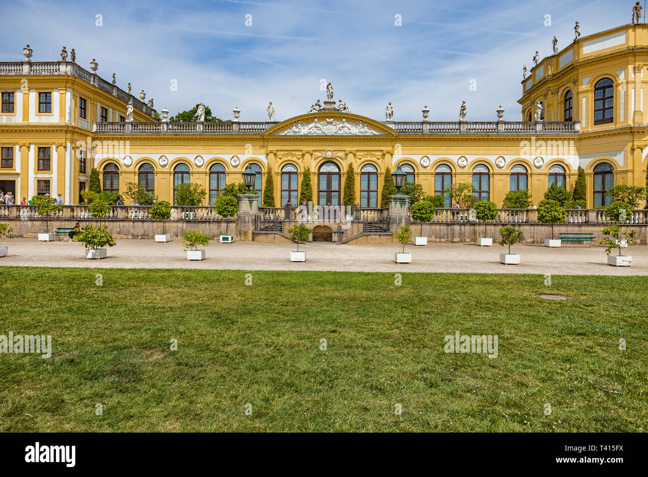 The Orangerie castle in Kassel, Germany Stock Photo