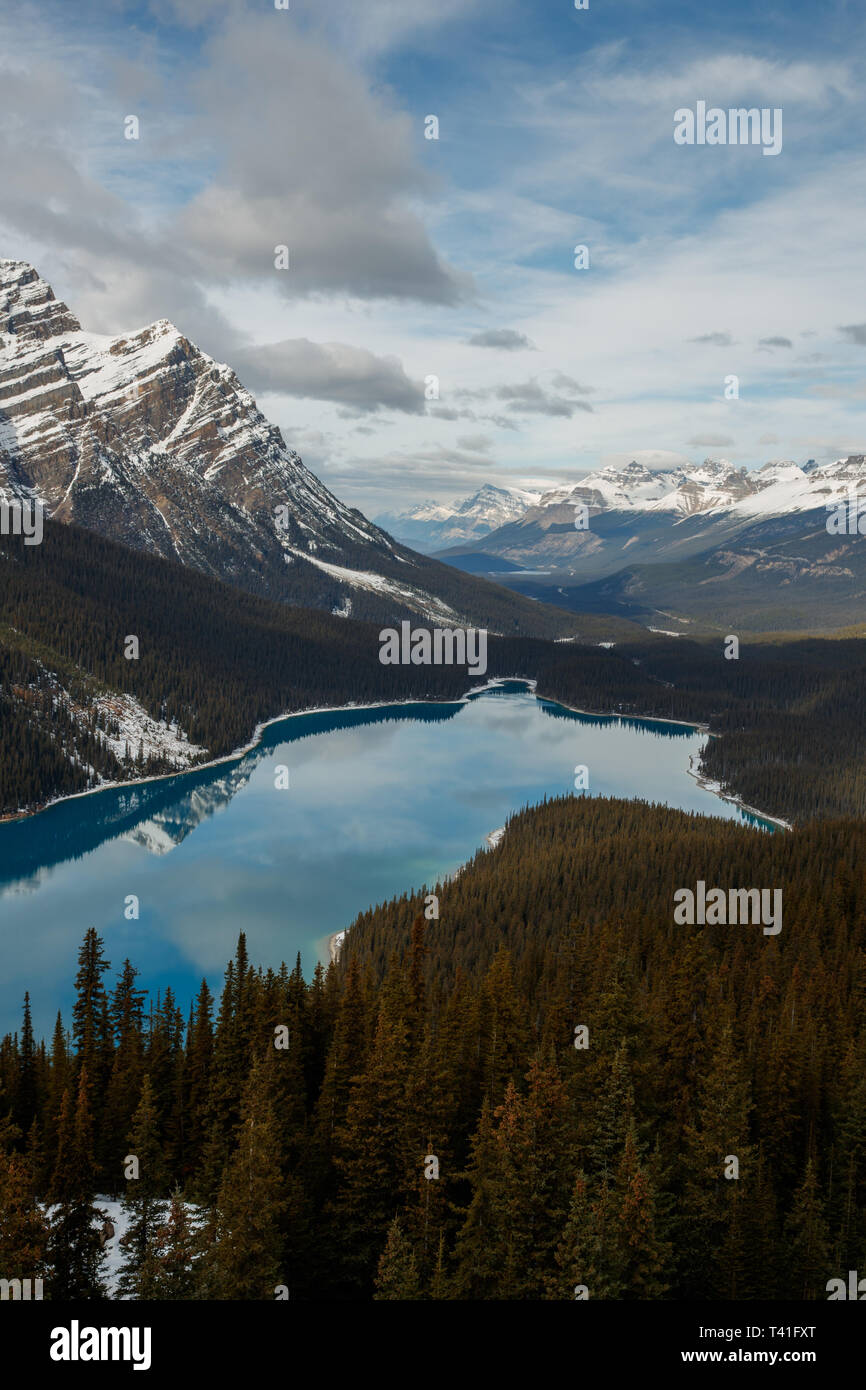 Lake Peyto in Banff National Park Stock Photo - Alamy
