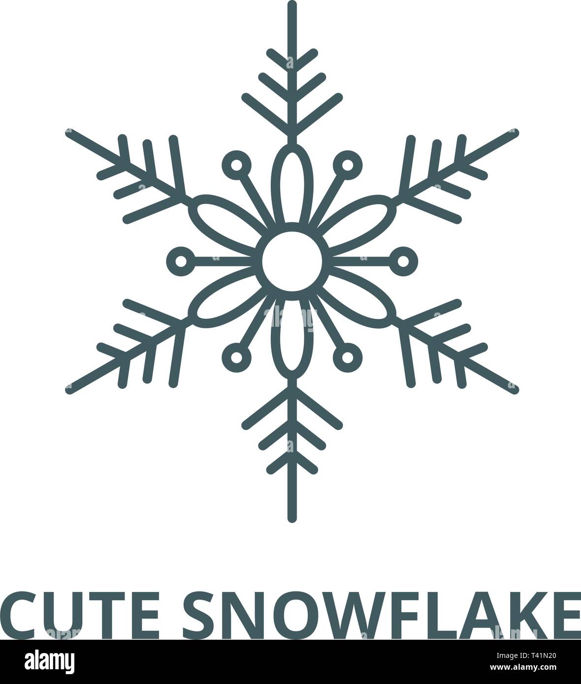 Cute Snowflake Symbol: Charming Icons for Winter Joy