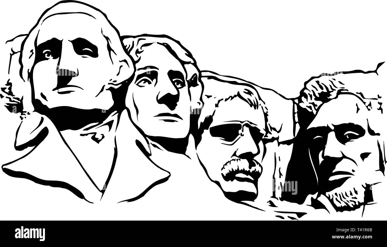 How To Draw Mount Rushmore Step by Step Drawing Guide by Dawn   dragoartcom  Guided drawing Drawings Mini canvas art