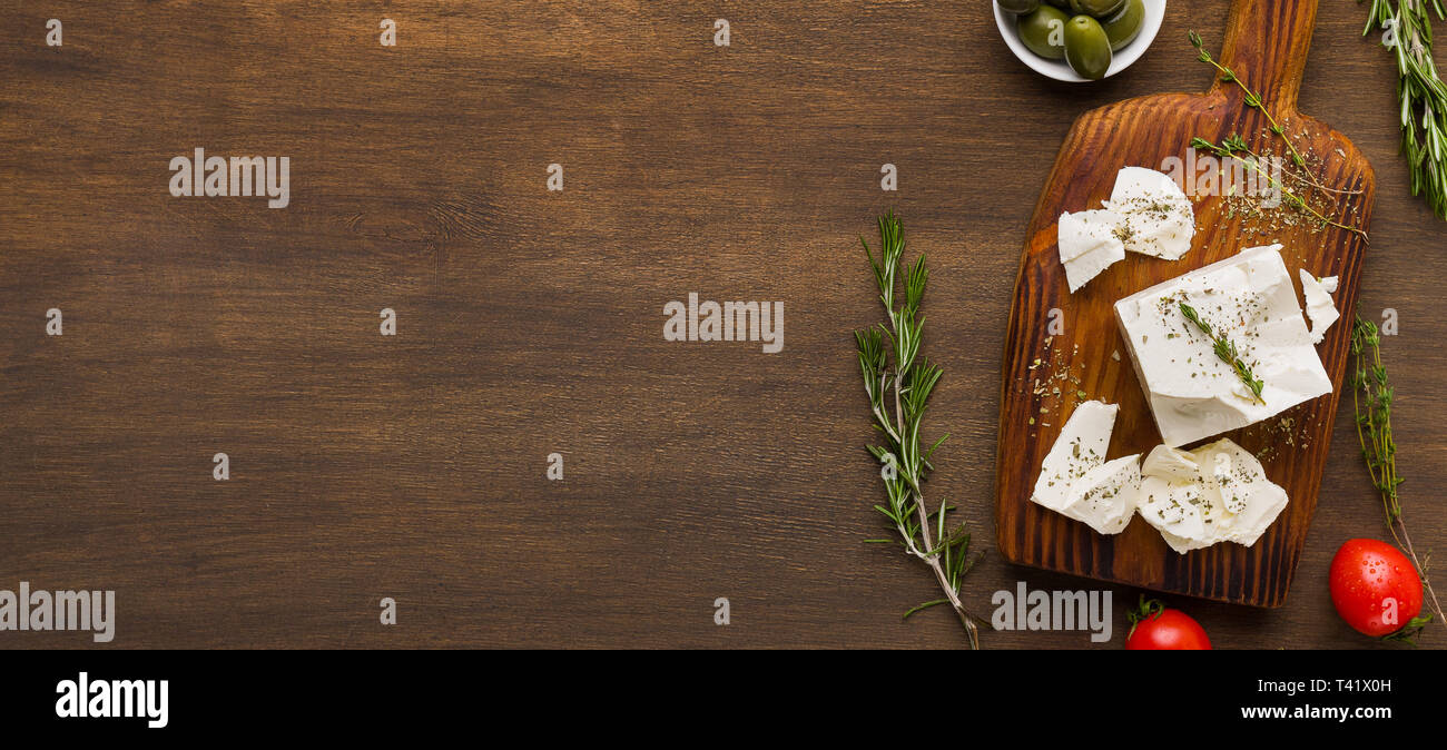 Greek cuisine concept Stock Photo