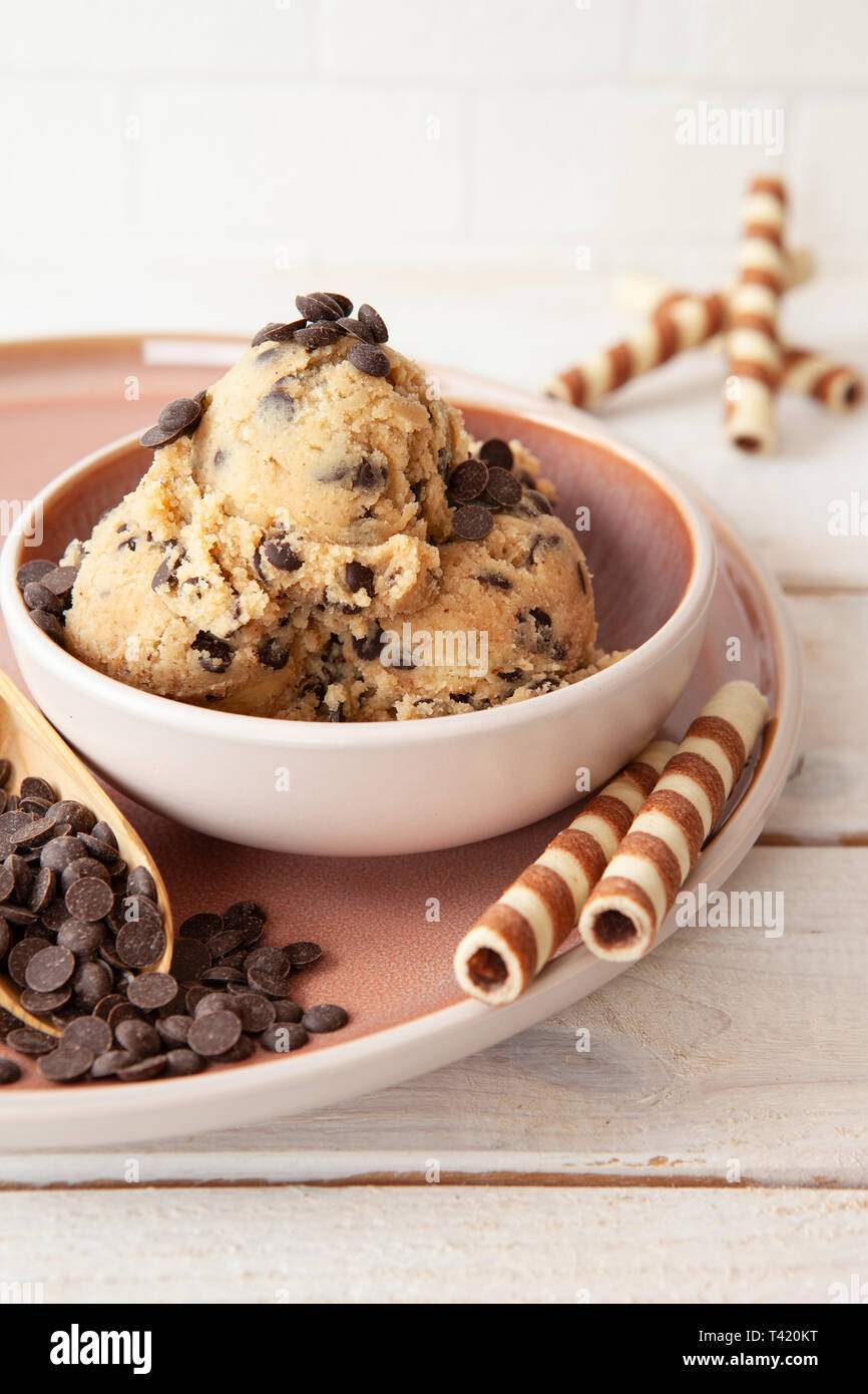 Chocolate chip waffles recipe hires stock photography and images Alamy