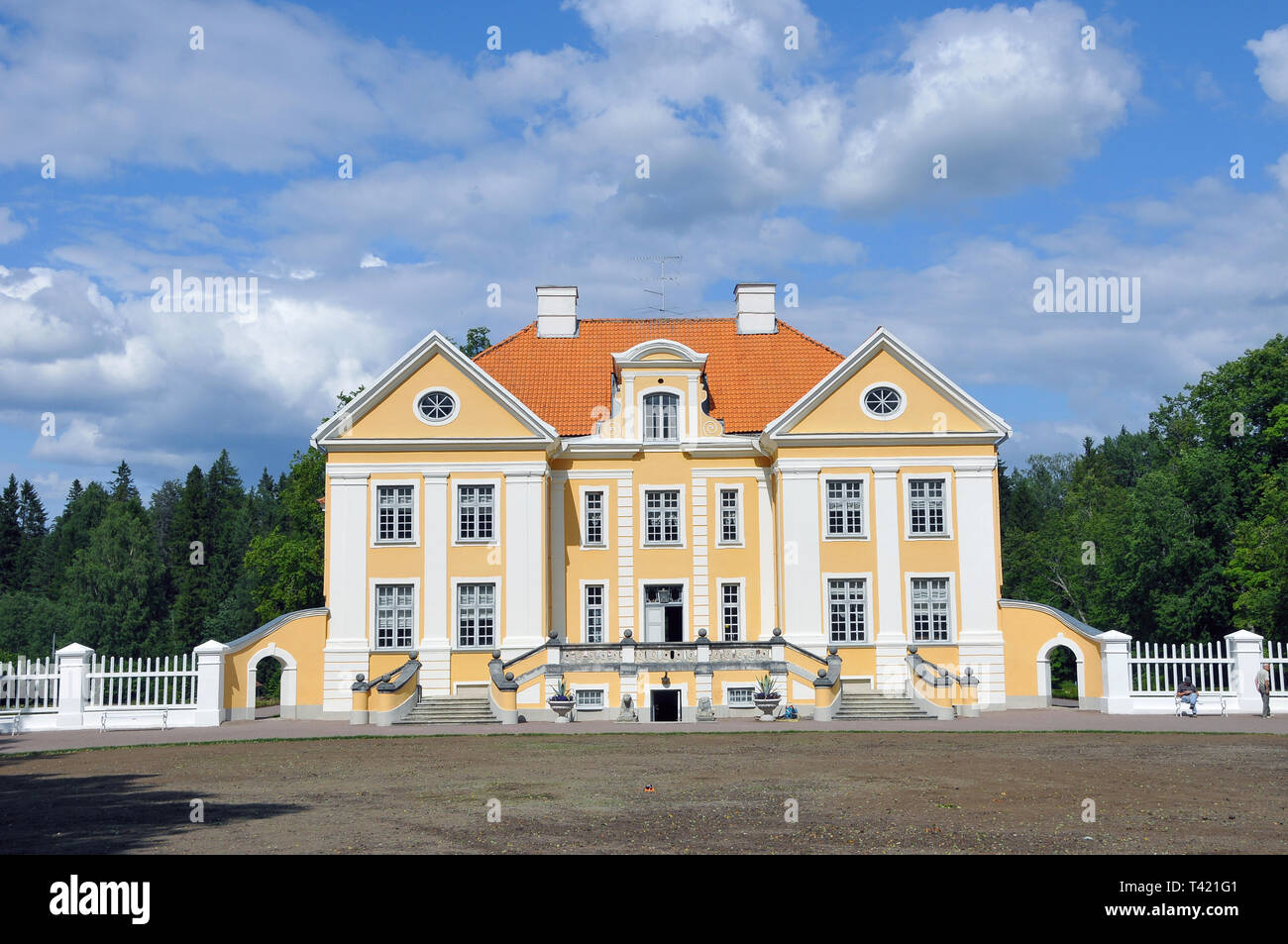 Palmse Manor and Open-Air Museum, Estonia. Palmse-kastély és szabadtéri múzeum, Észtország. Stock Photo