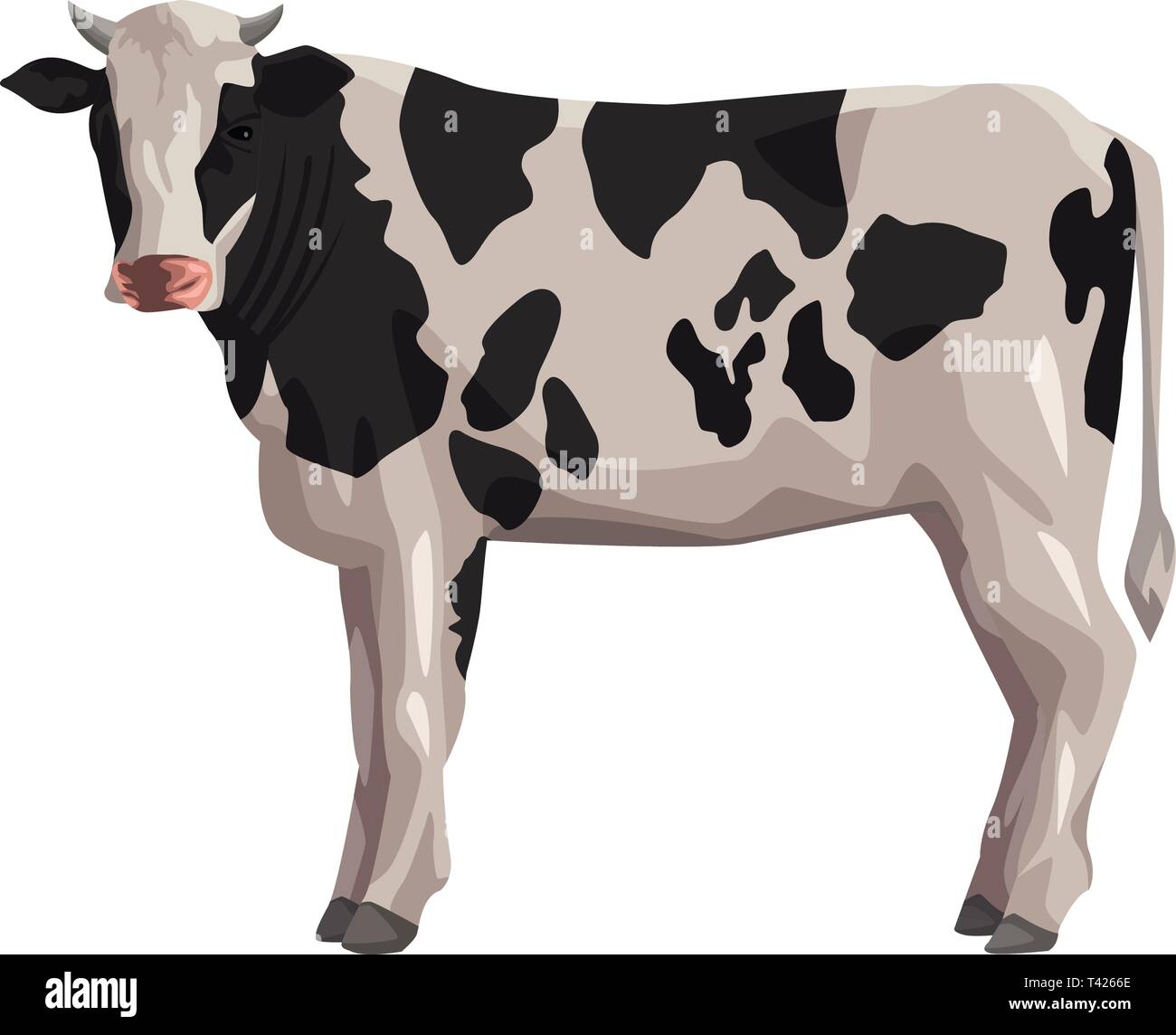 cow icon cartoon Stock Vector Image & Art - Alamy