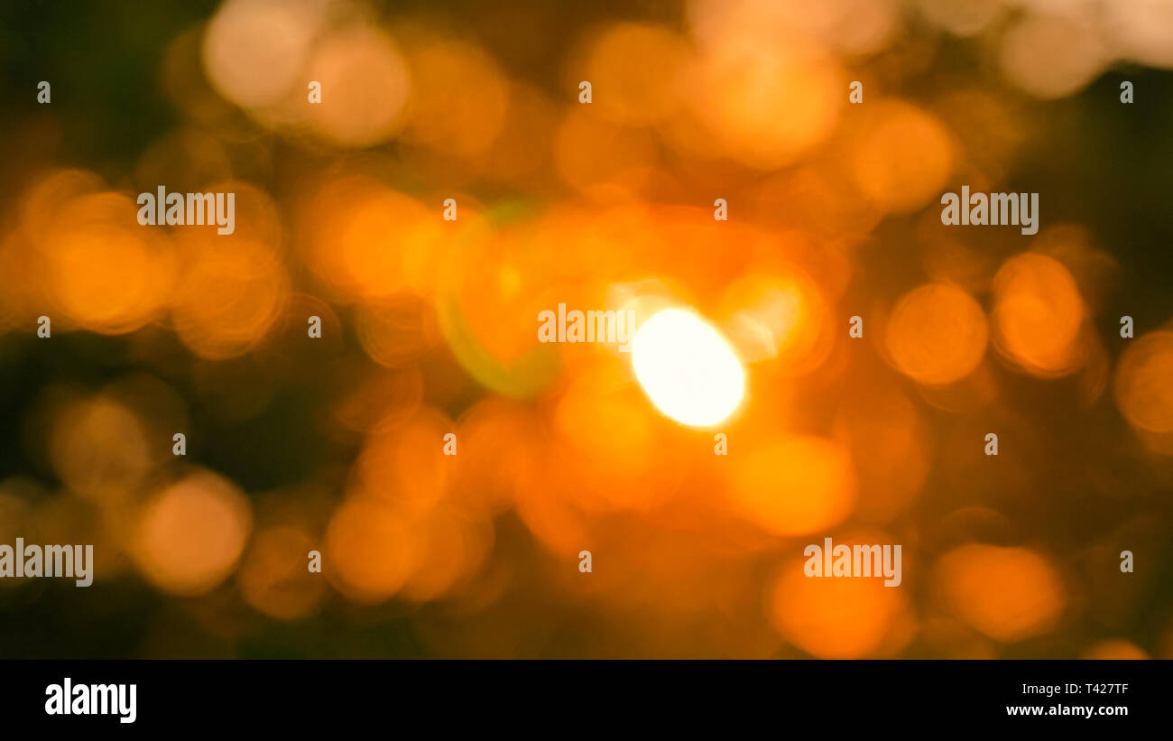 Glowing sun rays bokeh hi-res stock photography and images - Alamy