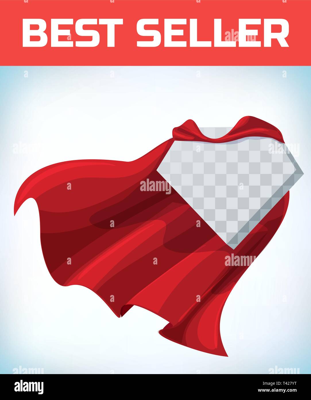Red Cape Super Hero Cloak Superhero Cover Cartoon Carnival Clothes Female Superhero Woman Heroine Female Power Power Sign Leadership Concept Stock Vector Image Art Alamy