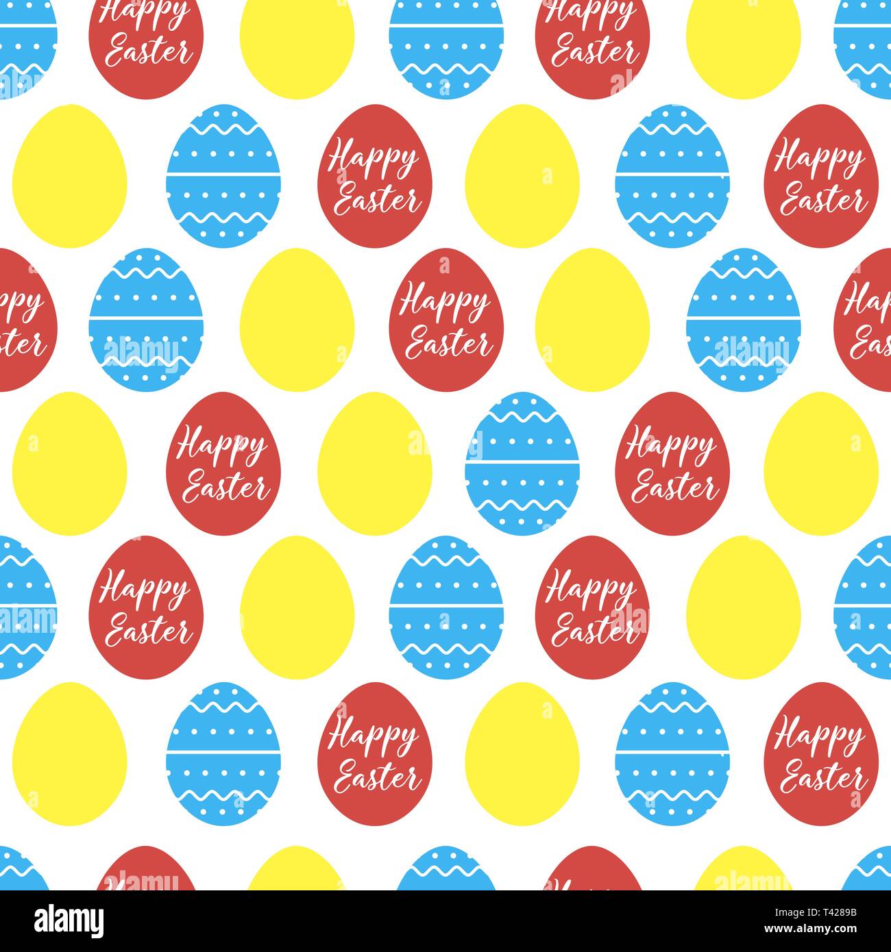 Festive background with eggs for decor, packaging, design. Vector background eggs easter. Stock Vector