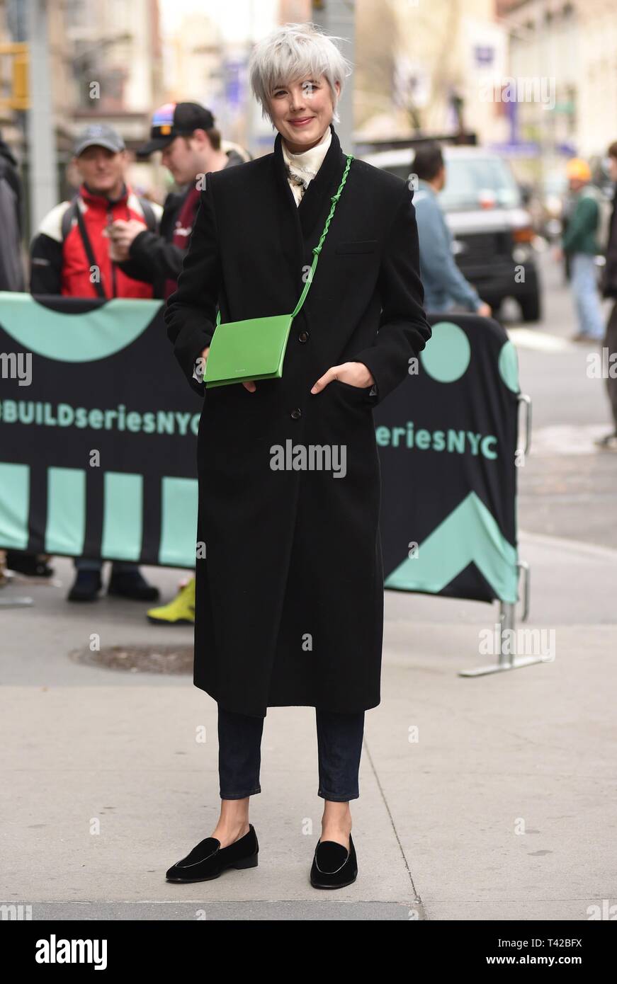New York Ny Usa 12th Apr 2019 Agyness Deyn Out And About For Celebrity Candids Fri New York Ny April 12 2019 Credit Kristin Callahan Everett Collection Alamy Live News Stock Photo Alamy