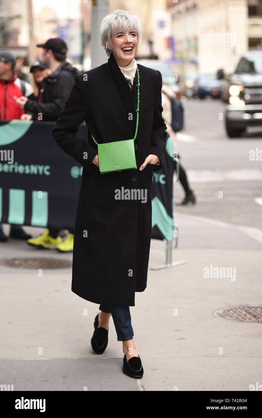 New York Ny Usa 12th Apr 2019 Agyness Deyn Out And About For Celebrity Candids Fri New York Ny April 12 2019 Credit Kristin Callahan Everett Collection Alamy Live News Stock Photo Alamy