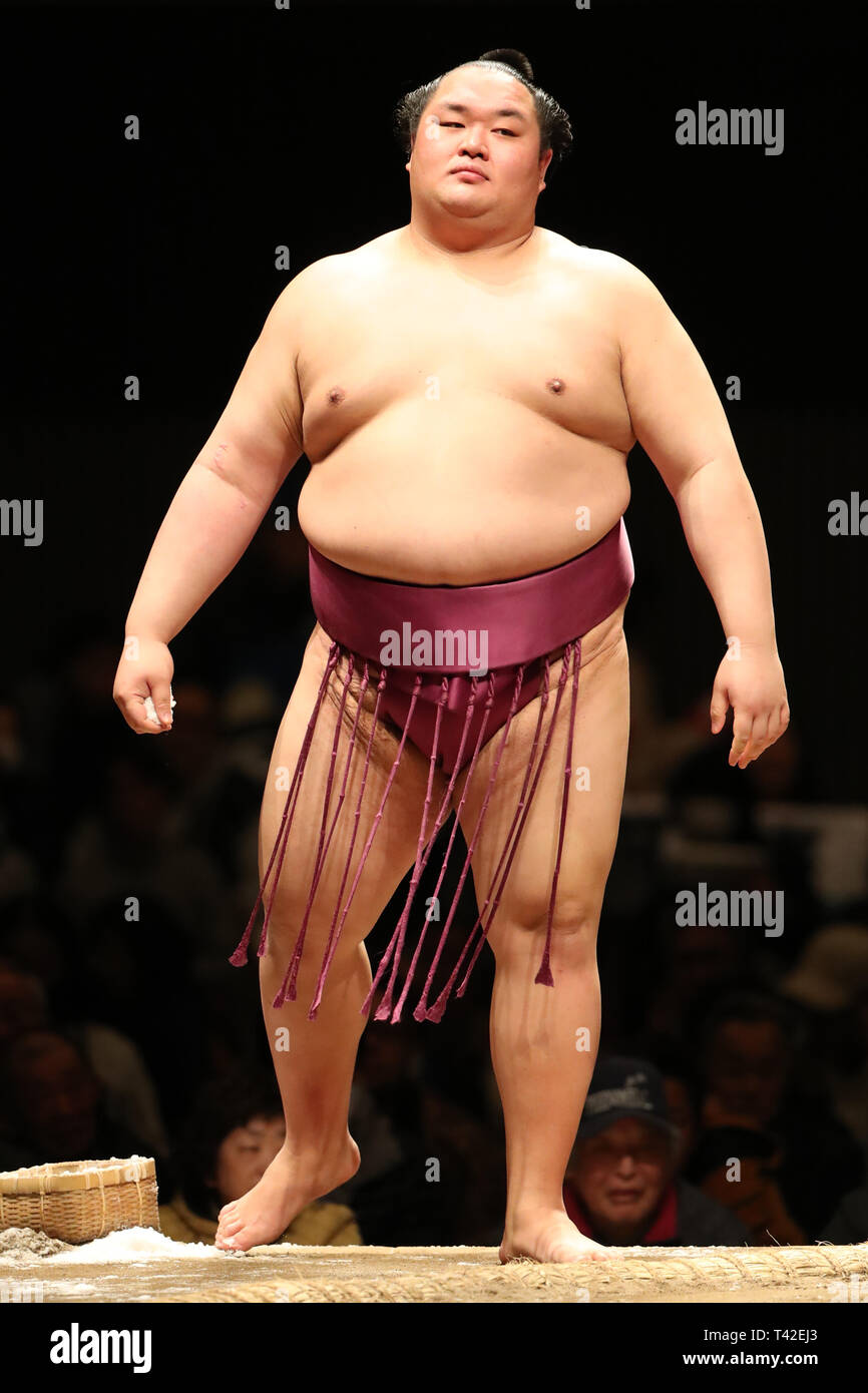 Kanagawa, Japan. 12th Apr, 2019. Tomokaze Sumo : Kawasaki Sumo