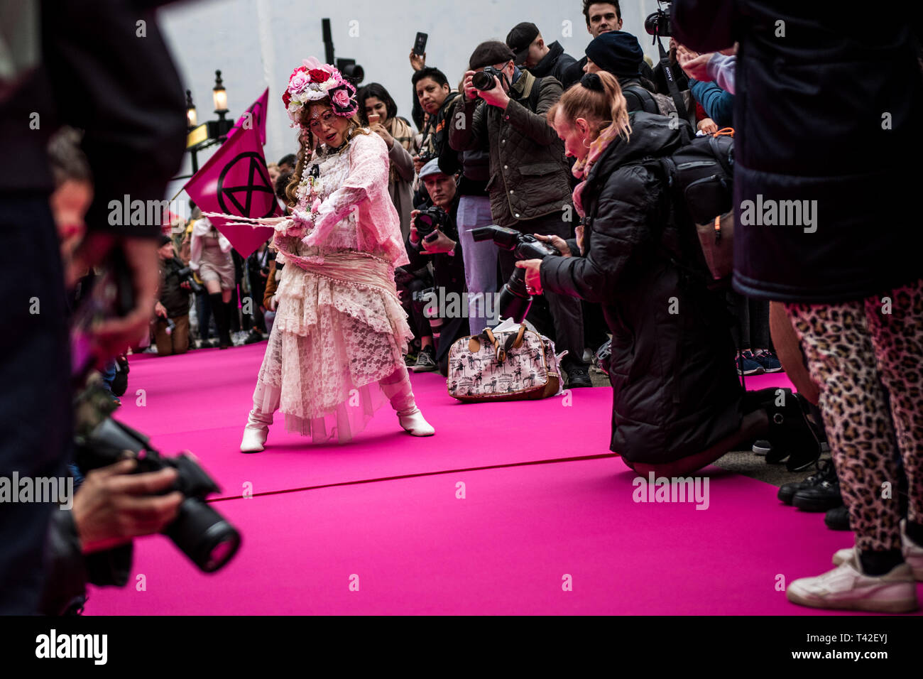 Circus of excess catwalk in oxford circus hi-res stock photography and ...