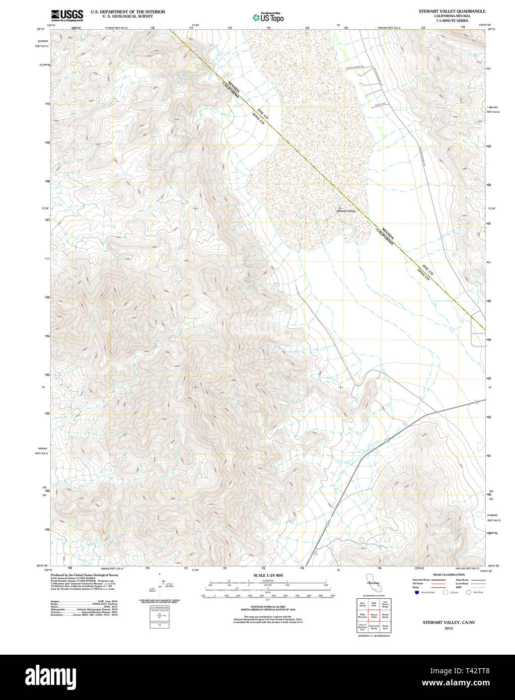 Stewart valley map hires stock photography and images Alamy