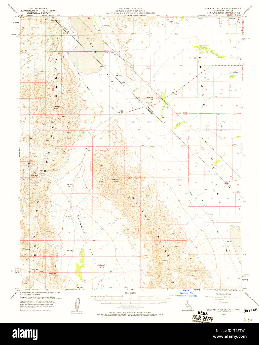 Stewart valley map hires stock photography and images Alamy