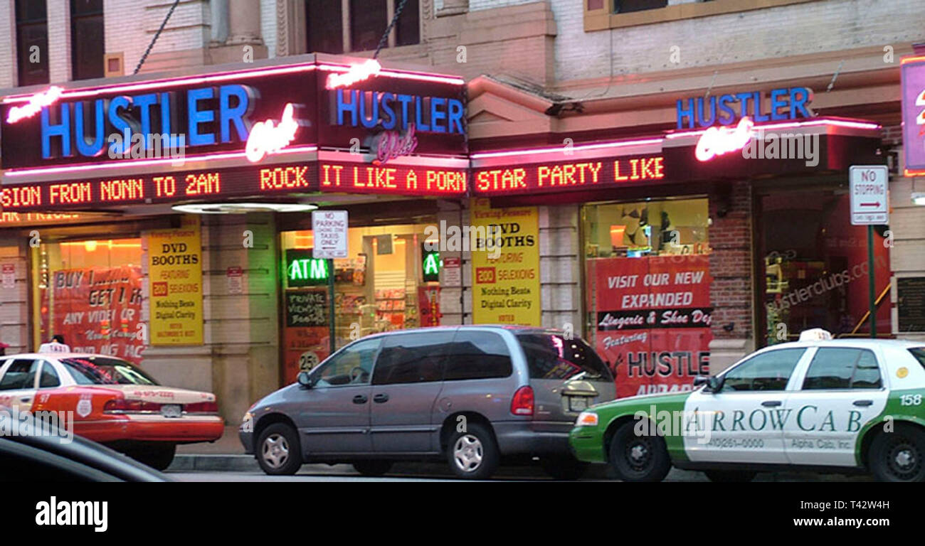 Hustler Building in Baltimore, Md Stock Photo